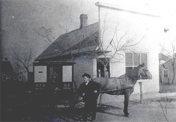 The Cherry Valley Post Office - 1908