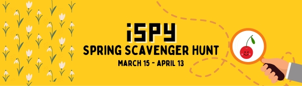iSpy Spring Scavenger Hunt